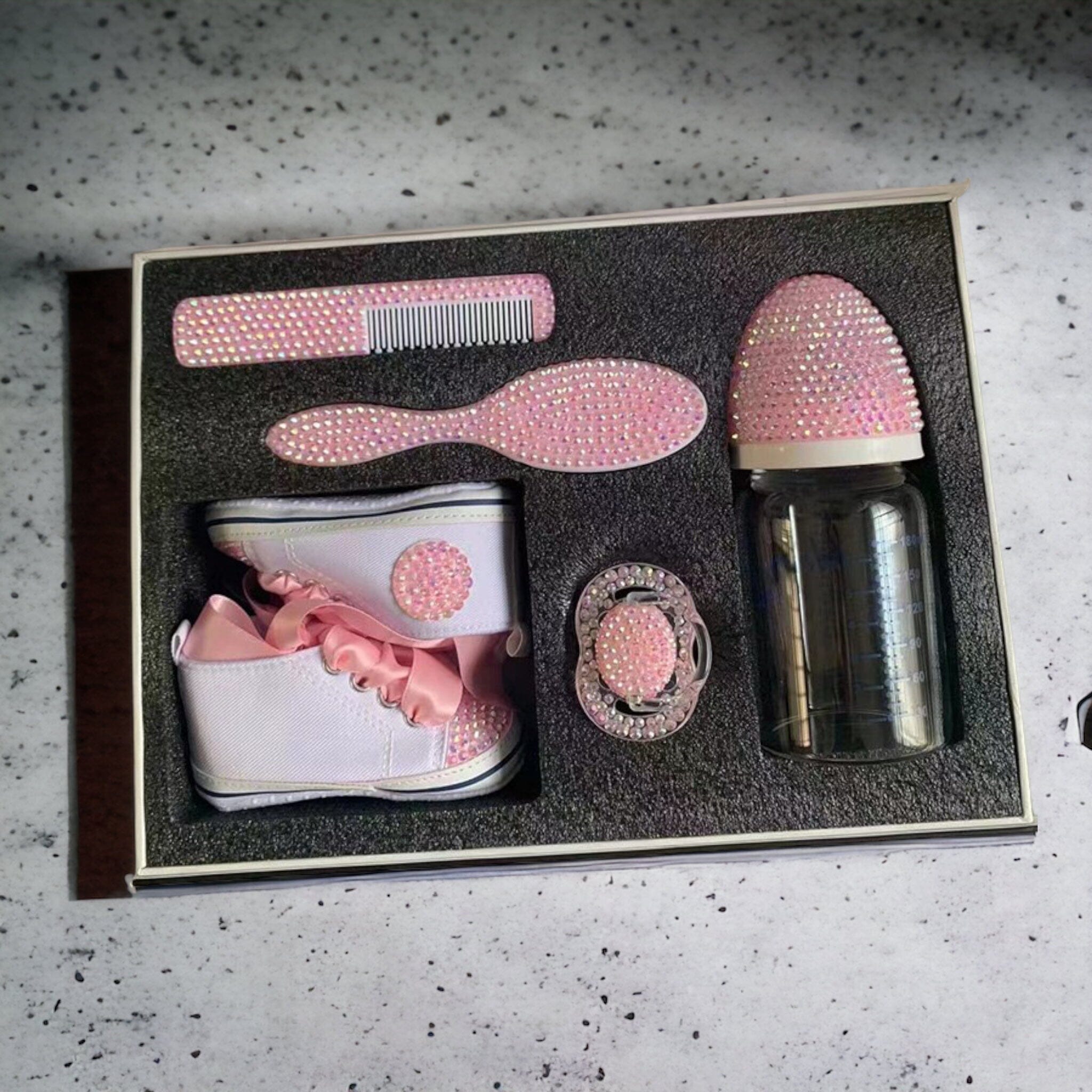 Deluxe Gift Set Gifts + Toys USAdrop Light Pink 0-6 Months 