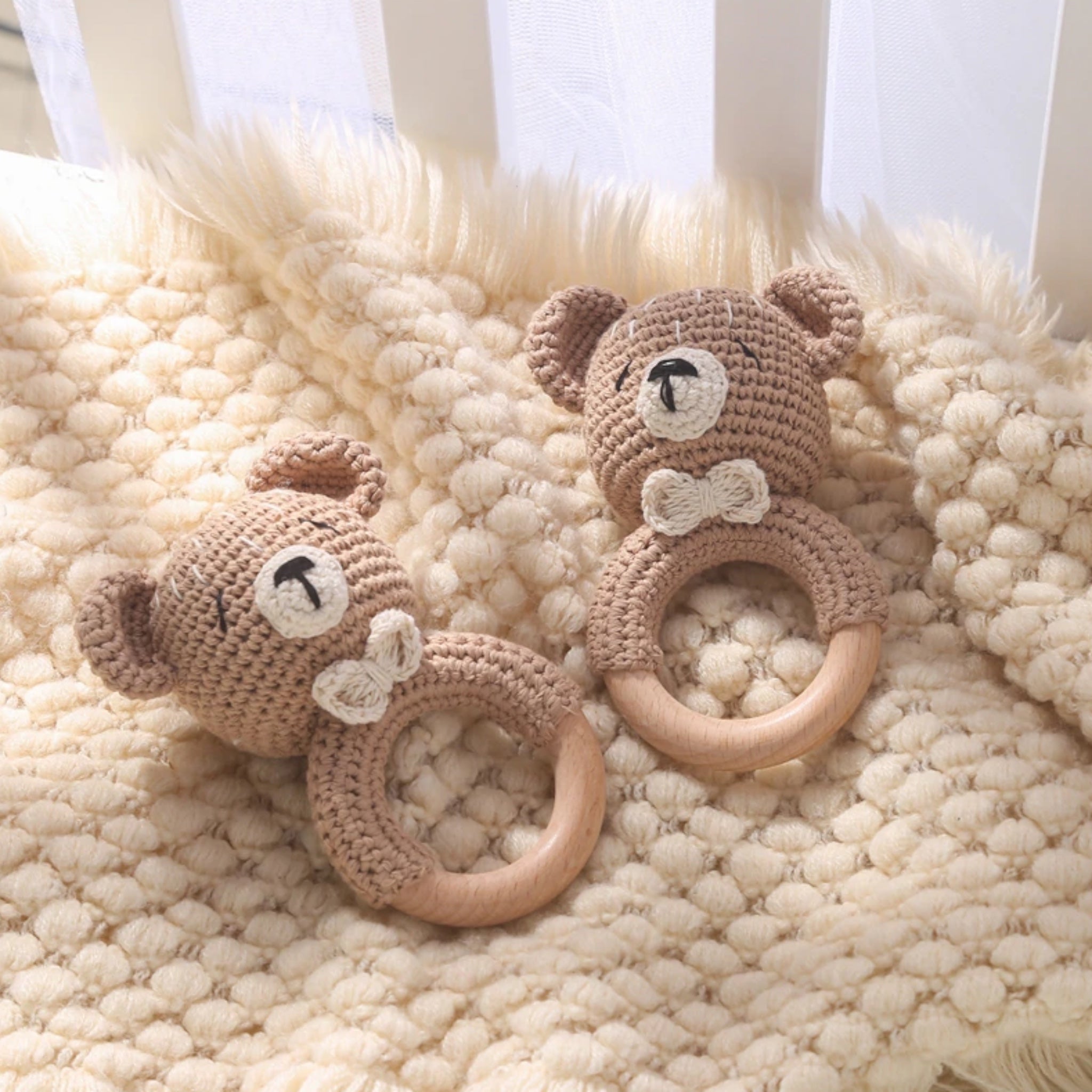 Crochet Animal Teether's