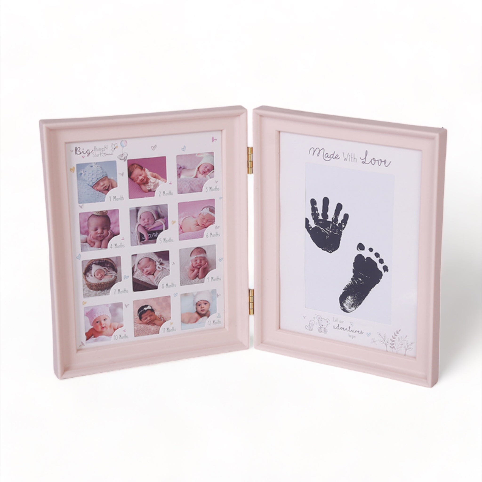 Tiny Print Photo Frame Keepsakes USAdrop Pink 