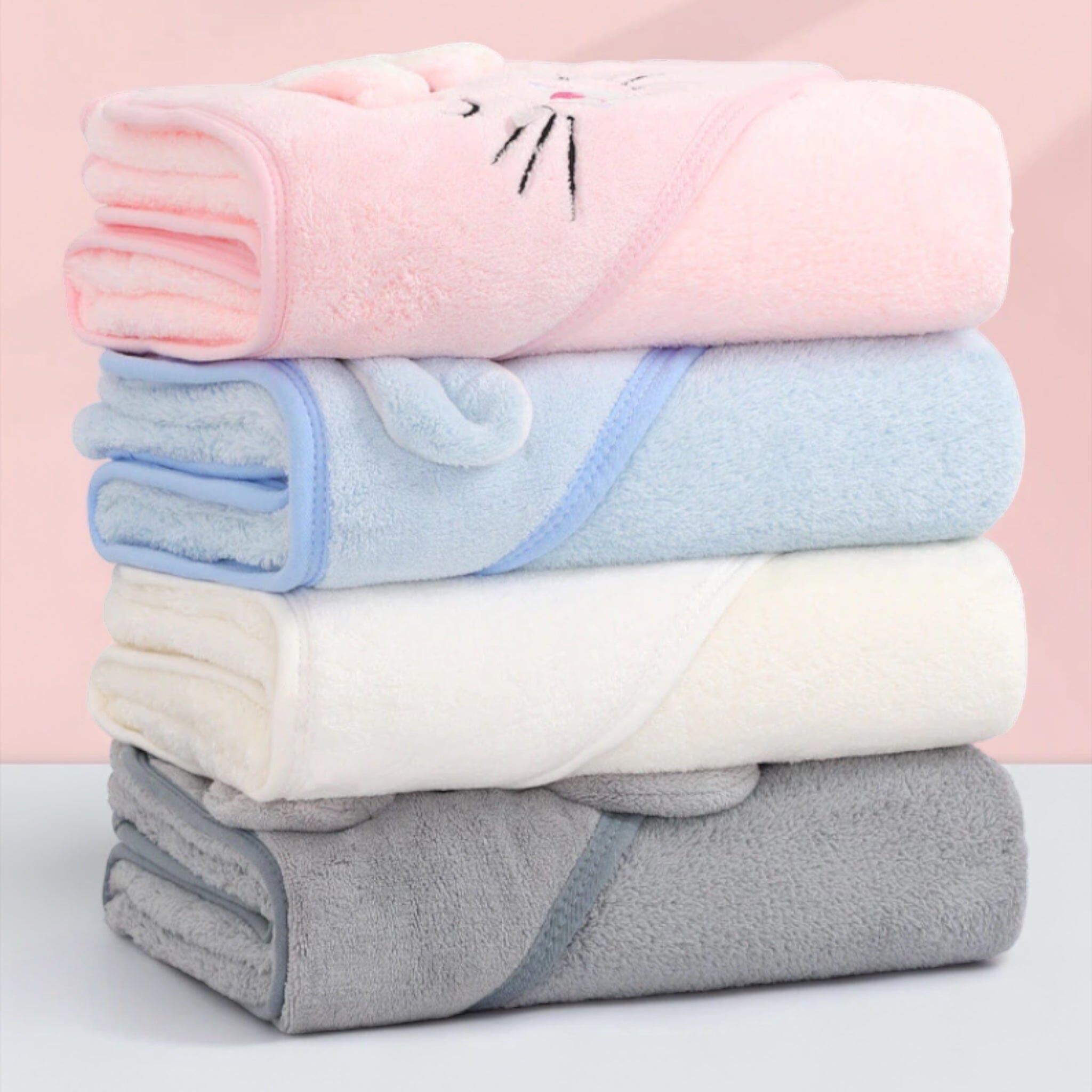 Cozy Cuddle Hooded Blanket Bed + Bath USAdrop 