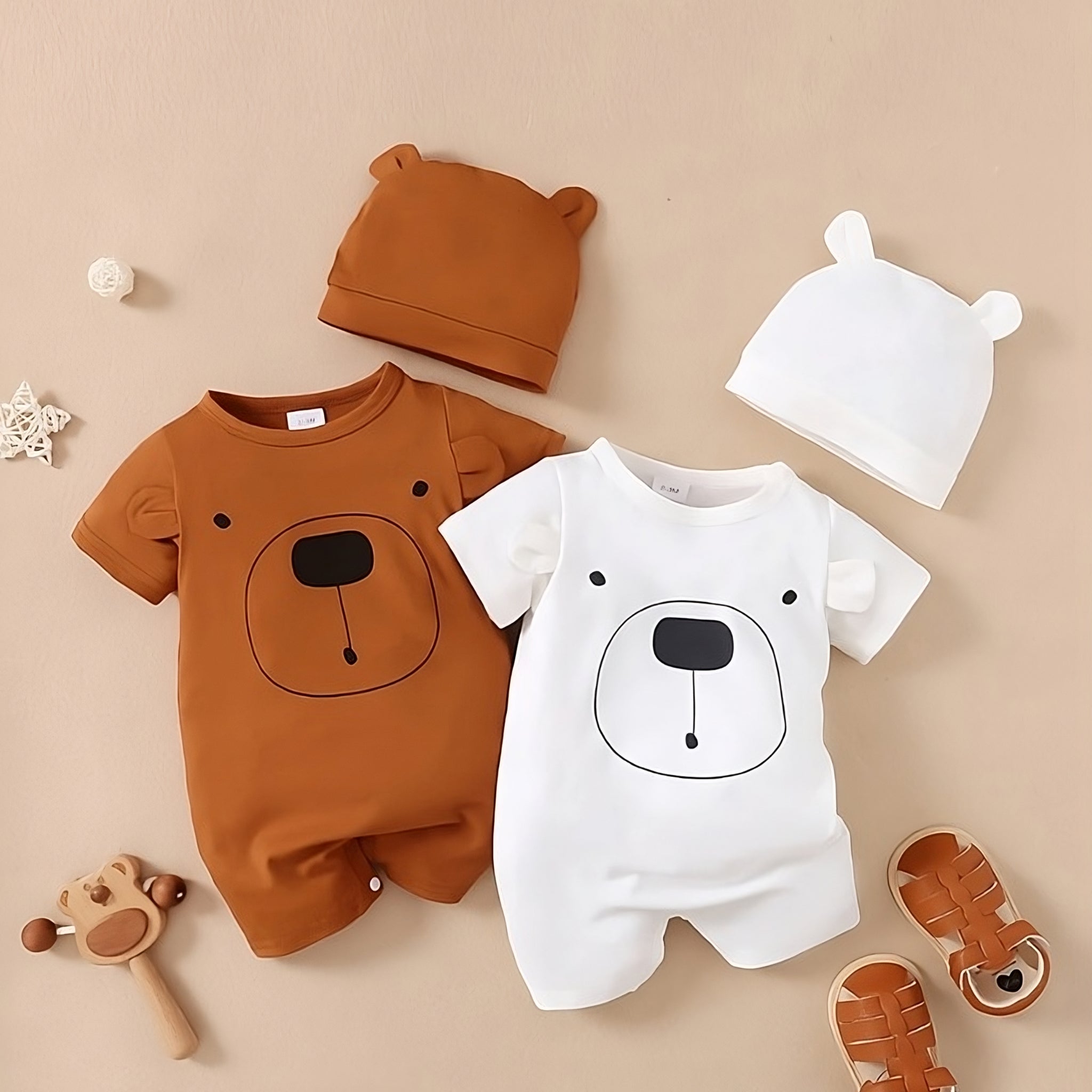 Bear Hugs Duo Baby & Toddler Clothing Baby Boujee 