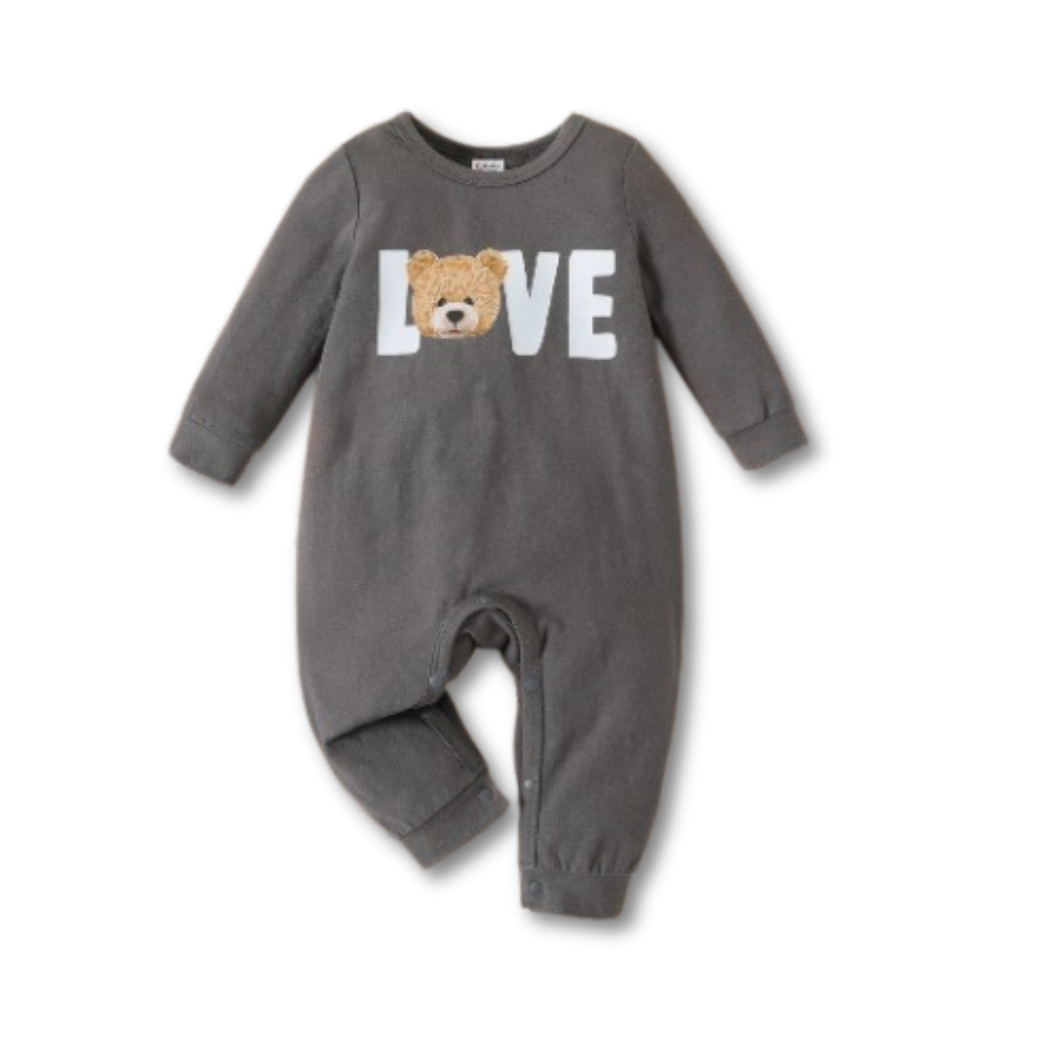 Cozy Cub Jumpsuit Boys Clothing Baby Boujee Grey 0-3 M 