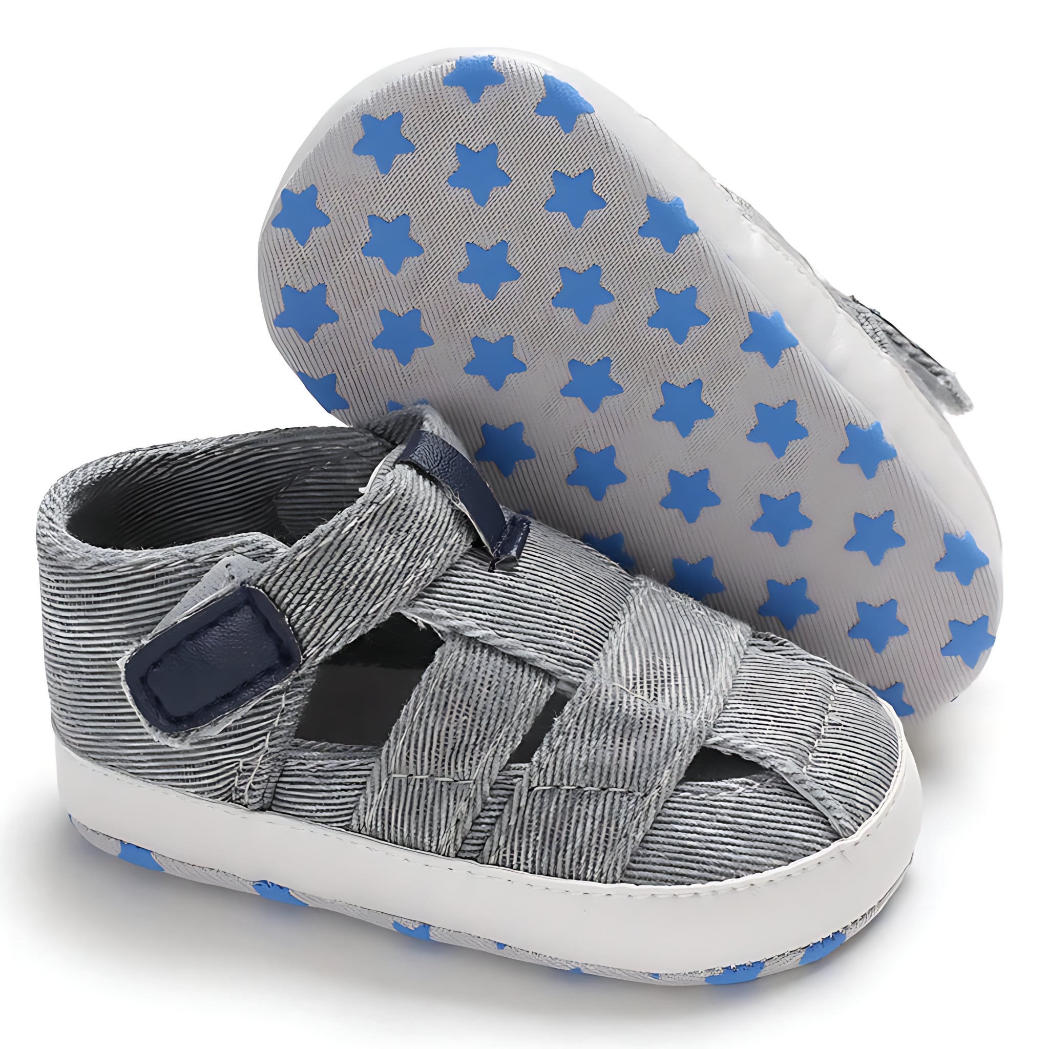 Tiny Steps baby shoes Baby Boujee Grey 0-6M 