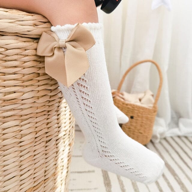 Spanish Style Cotton Mesh Socks Shoes + Socks USAdrop 