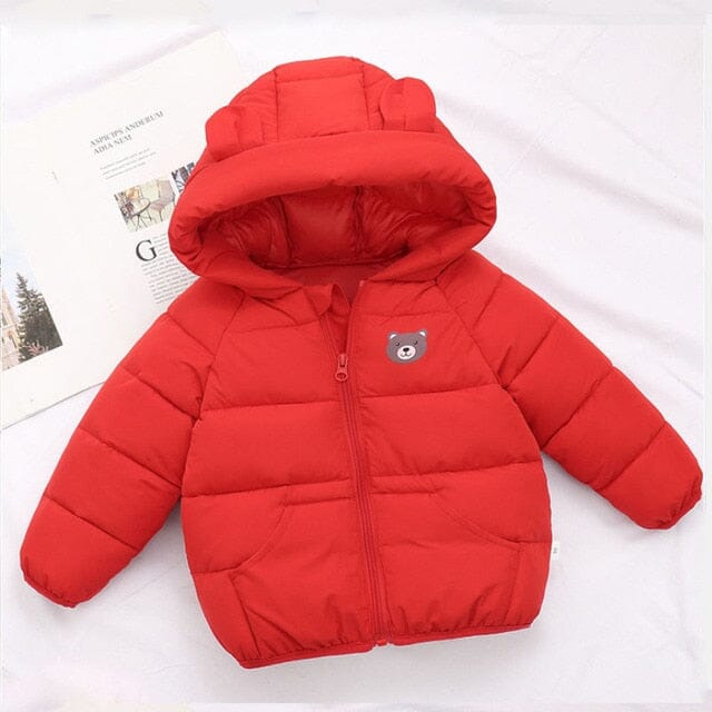 Frosty Cuddle Coat Unisex Clothing USAdrop Red 7Y 