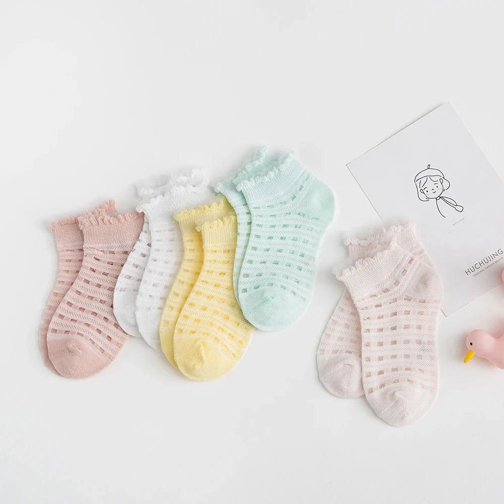 Soft Mesh Socks Baby Boujee Multicolor 0-12M 