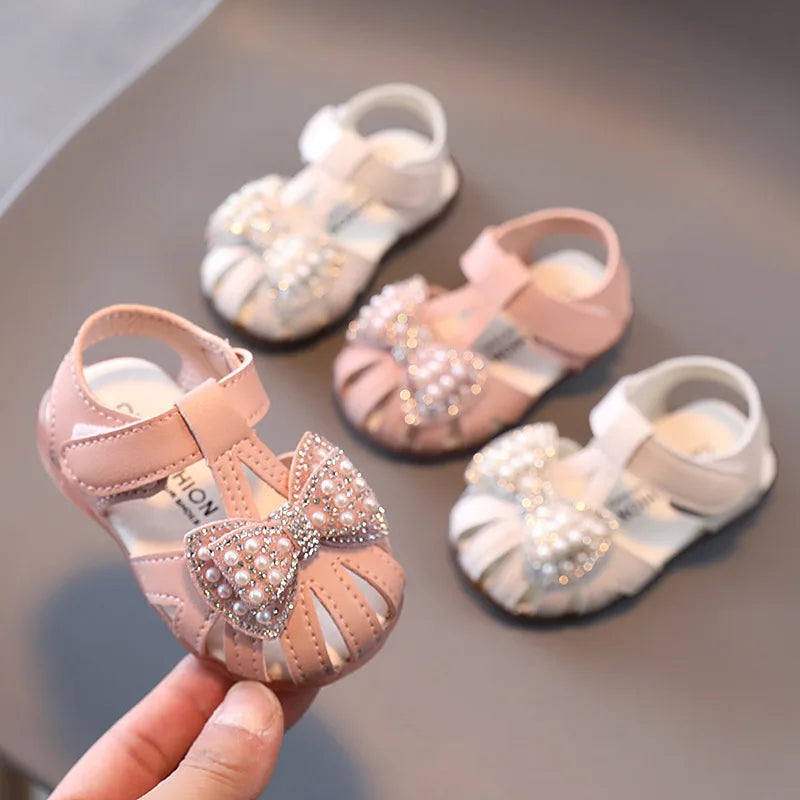 Princess Bowknot Sandals Baby Boujee 