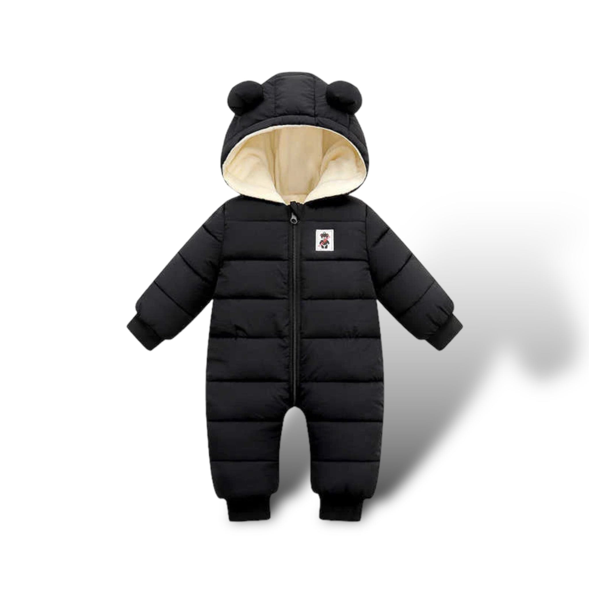 Snowflake Suit Newborn + Infant Baby Boujee Black 3M 