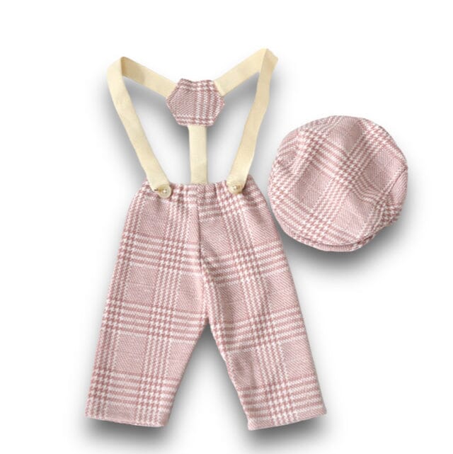 The Charming Gentleman Newborn + Infant Baby Boujee Pink 0-3M 