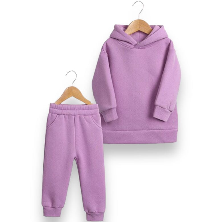 Girls Oversized Swagger Set Unisex Clothing Baby Boujee Lavender 12-24M 