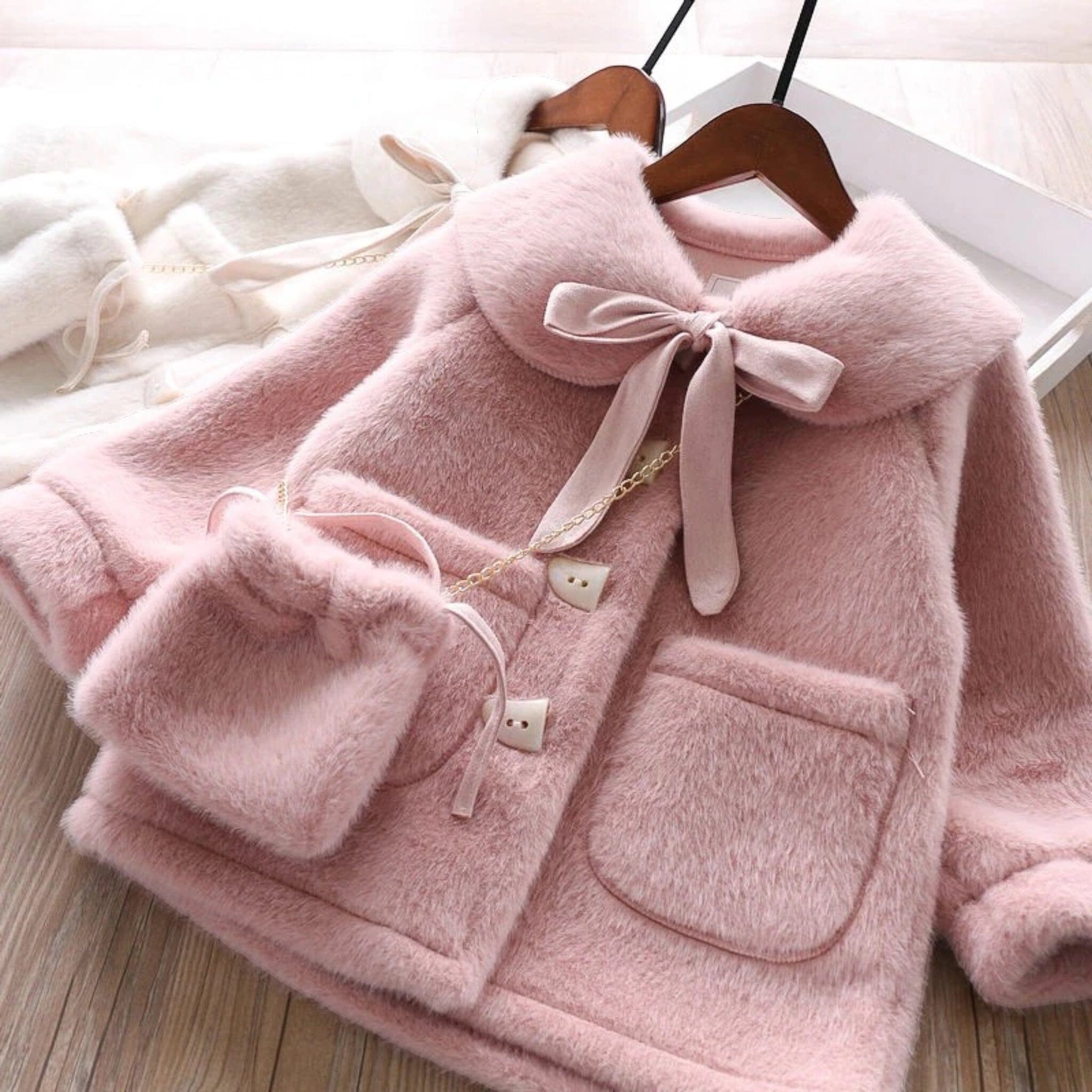 Posh Plush Coat Girls Clothing USAdrop 