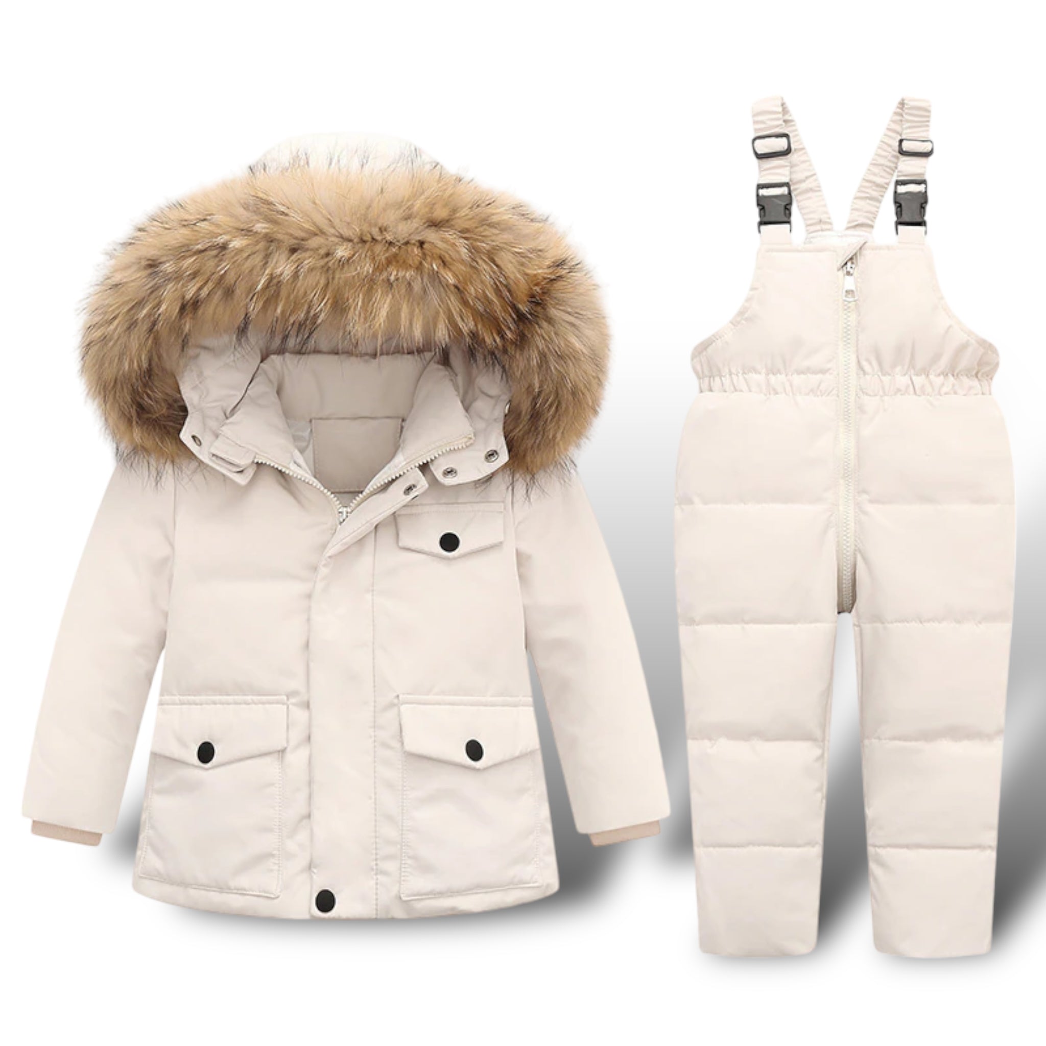 Arctic Elegance Set Girls Clothing Baby Boujee White 5Y 