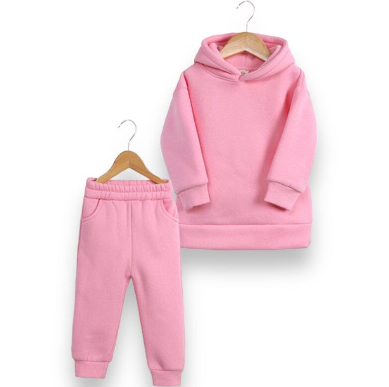 Girls Oversized Swagger Set Unisex Clothing Baby Boujee Pink 12-24M 