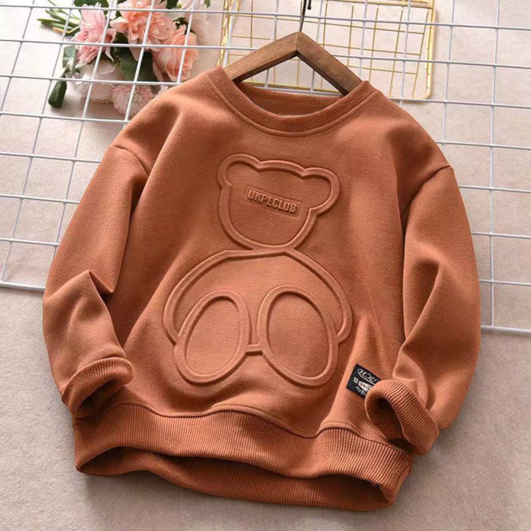 Trendy Teddy Jumper Unisex Clothing Baby Boujee Coffee 24M 