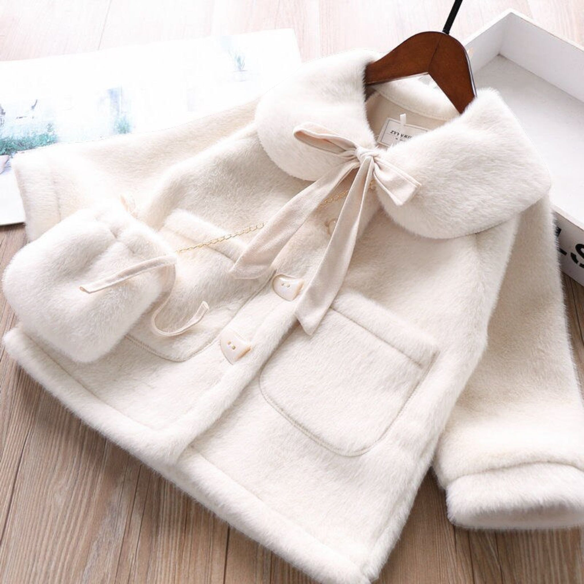 Posh Plush Coat Girls Clothing USAdrop 