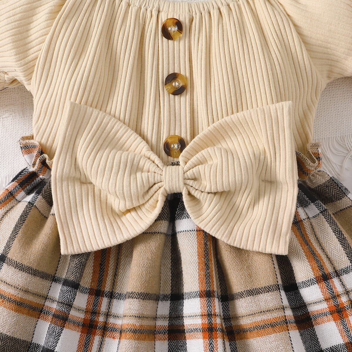 Babydoll Plaid Dress Newborn + Infant USAdrop 