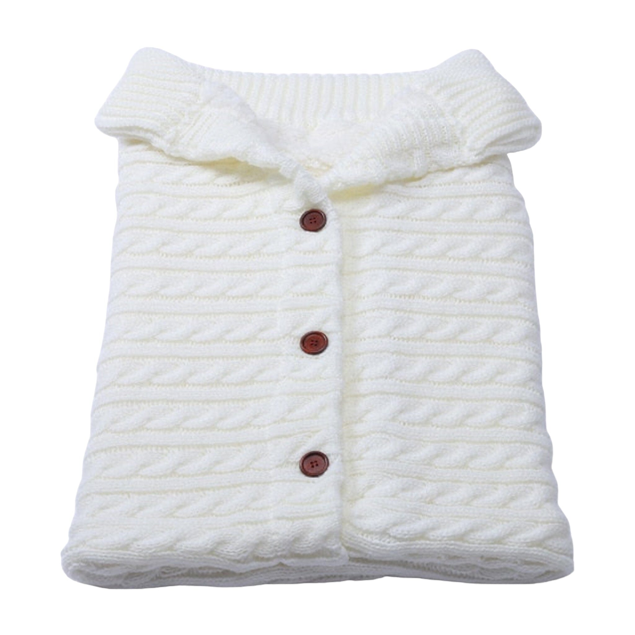 Cozy Cocoon Swaddle Accessories + Essentials Baby Boujee White 