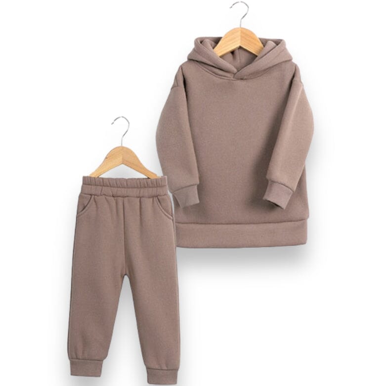 Boys Oversized Swagger Set Unisex Clothing Baby Boujee Coffee 12-24M 