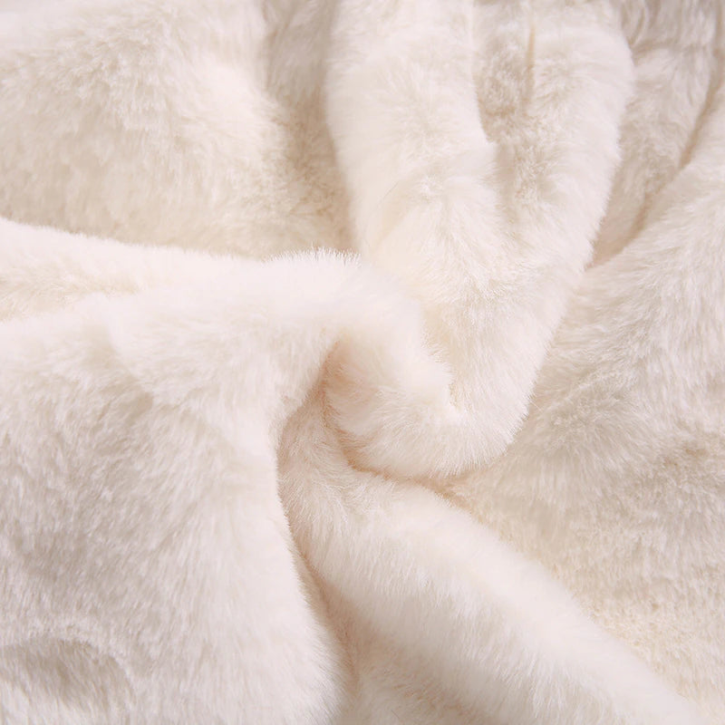 Plush Fur Coat