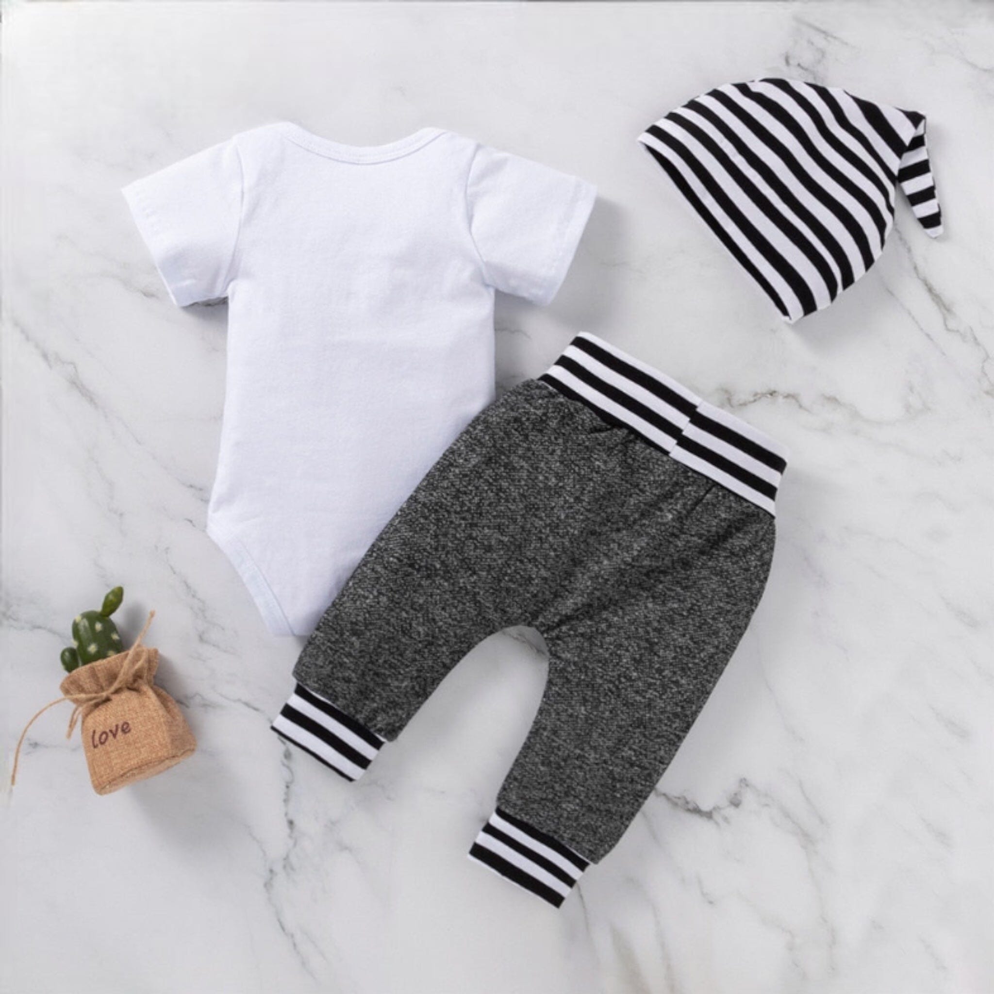 Baby Boys Trio Combo Newborn + Infant Baby Boujee 