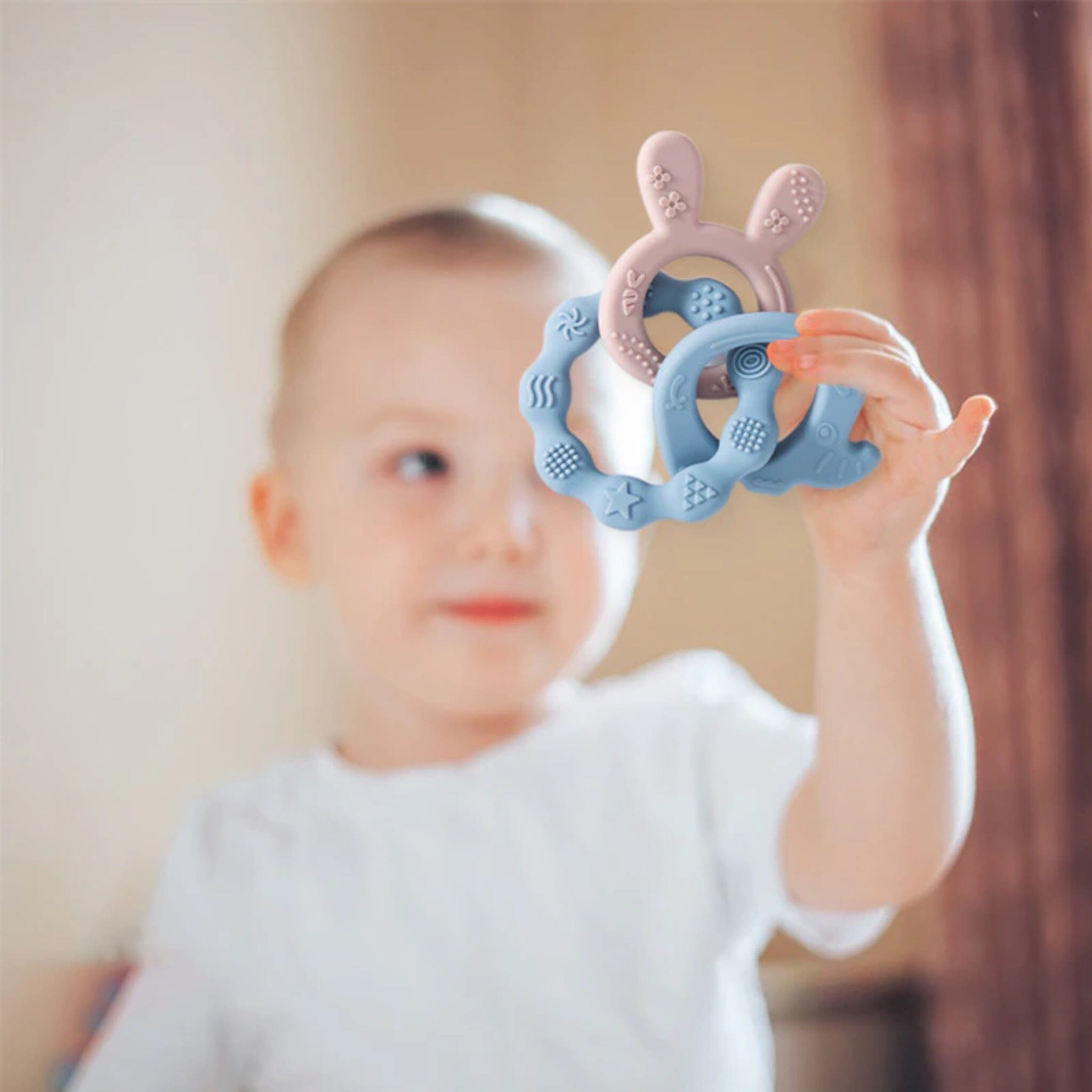 Silicone Teether Toy Baby Boujee 