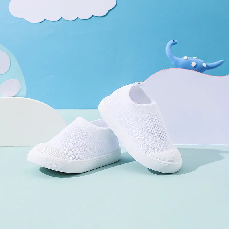 Playful Steps Sneakers Baby Boujee White 4.7" (12cm) 