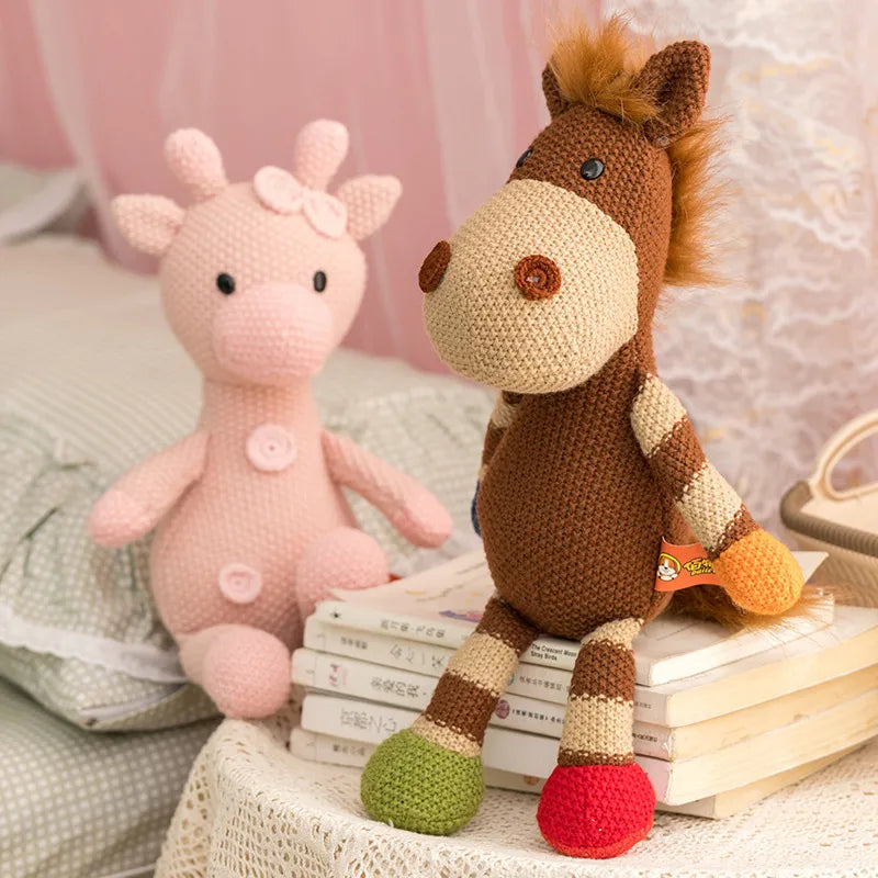 Adorable Hand-Knitted Plush Toys