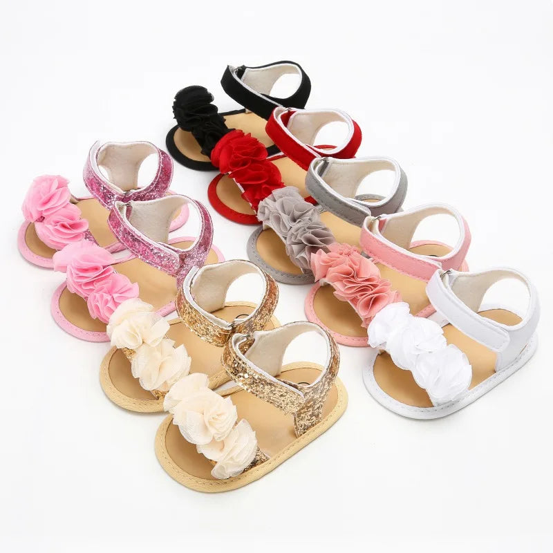 Summer Blossom Baby Sandals