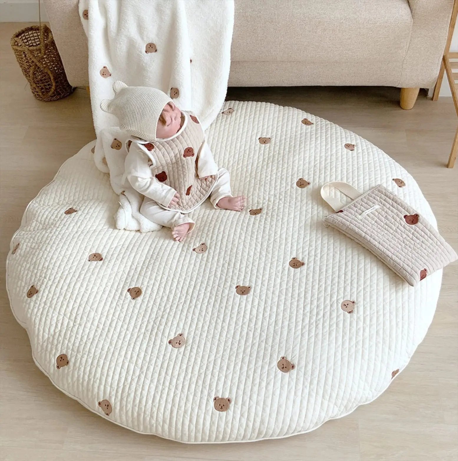 Adorable Bear Puff Pad