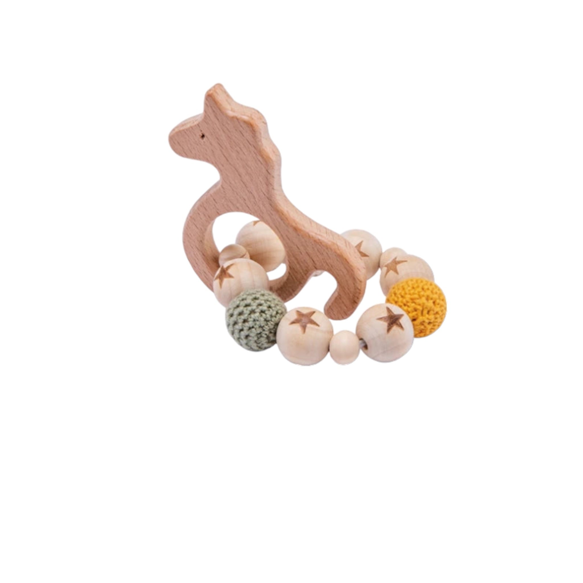 Charming Handmade Baby Rattle