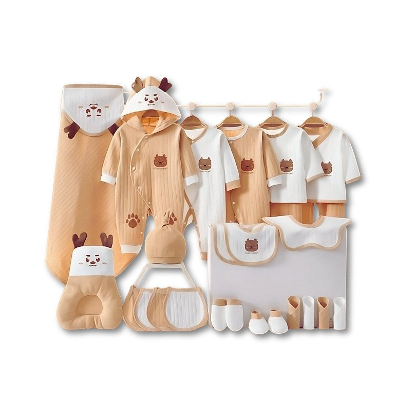 Cuddle Cub Set Gift Set Baby & Toddler Clothing Baby Boujee Tan 0-3M 