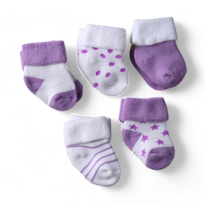 Playful Feet Socks Shoes + Socks Baby Boujee Purple 0-3M 