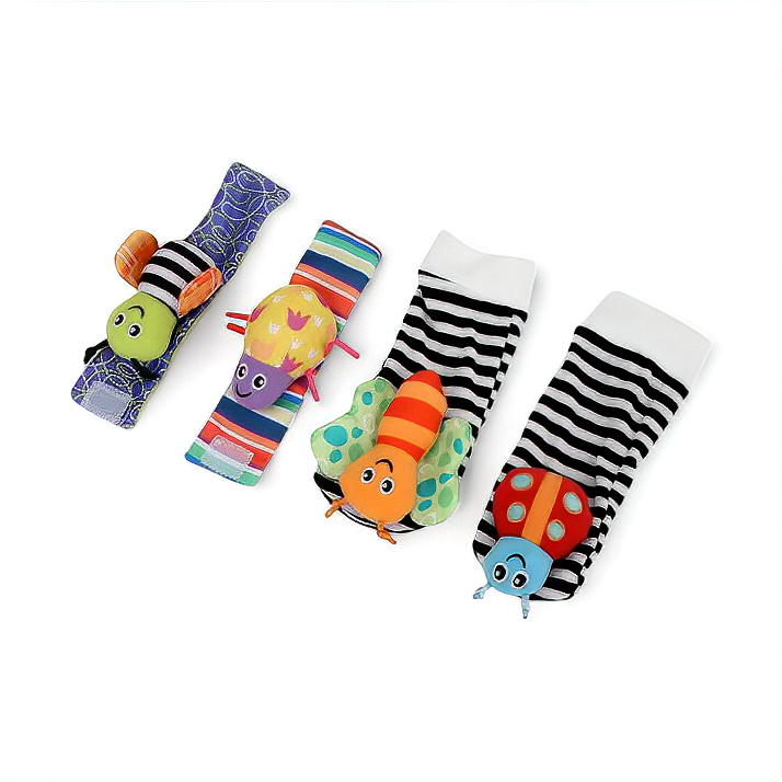 Playful Bug Socks