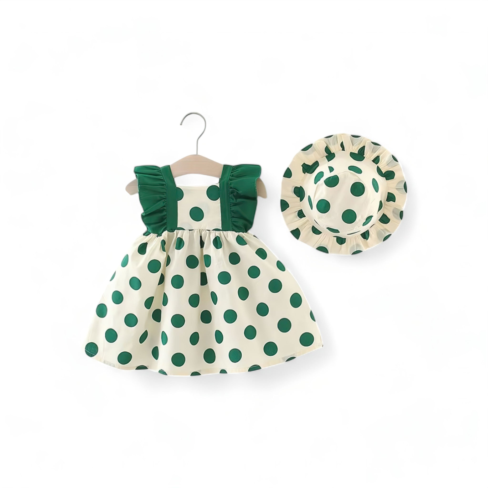 Sweet Lace Outfit Baby Boujee Green 0-6M 