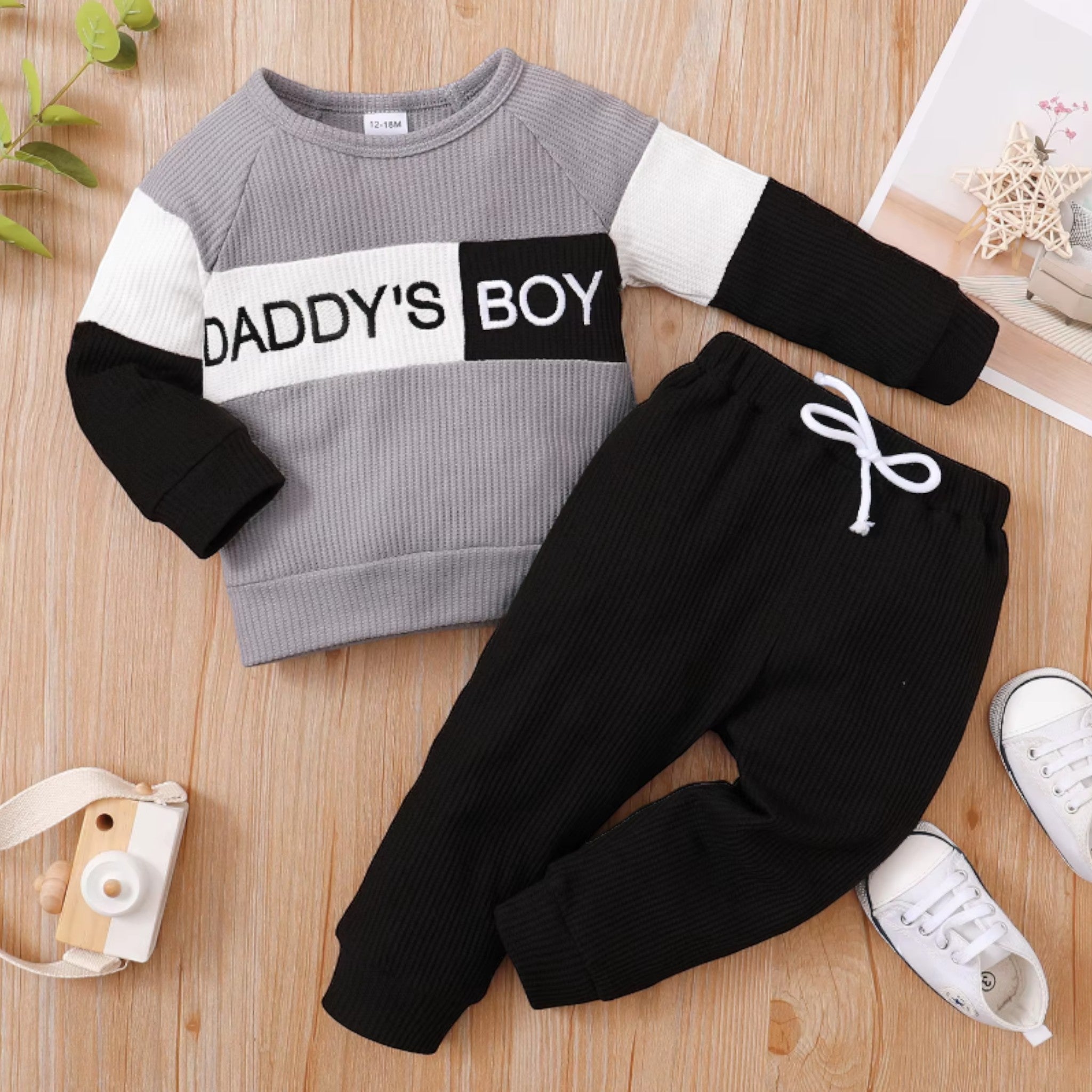 Daddy's Set Boys Clothing Baby Boujee 