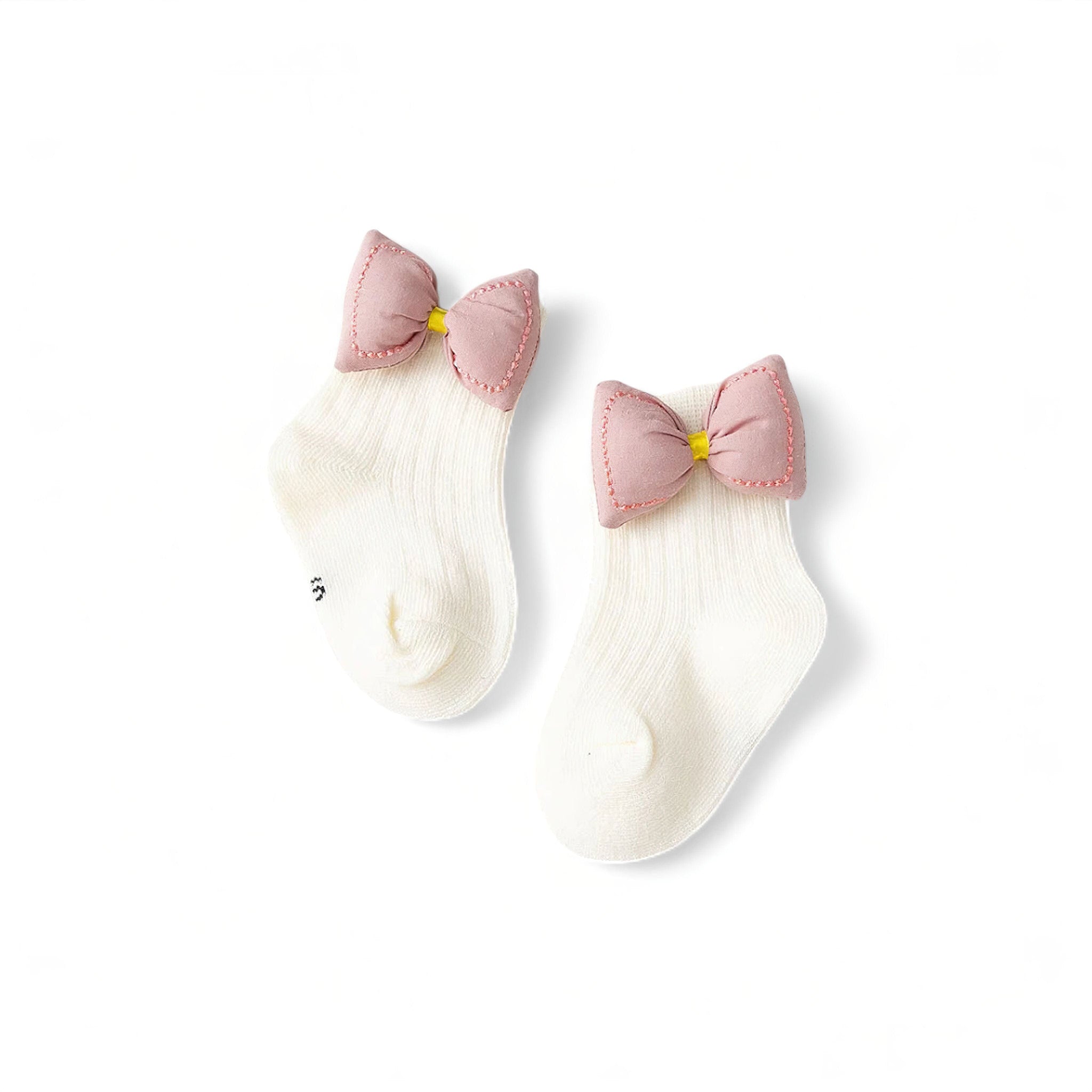 Candy Color Socks Baby Boujee White 0-12M 