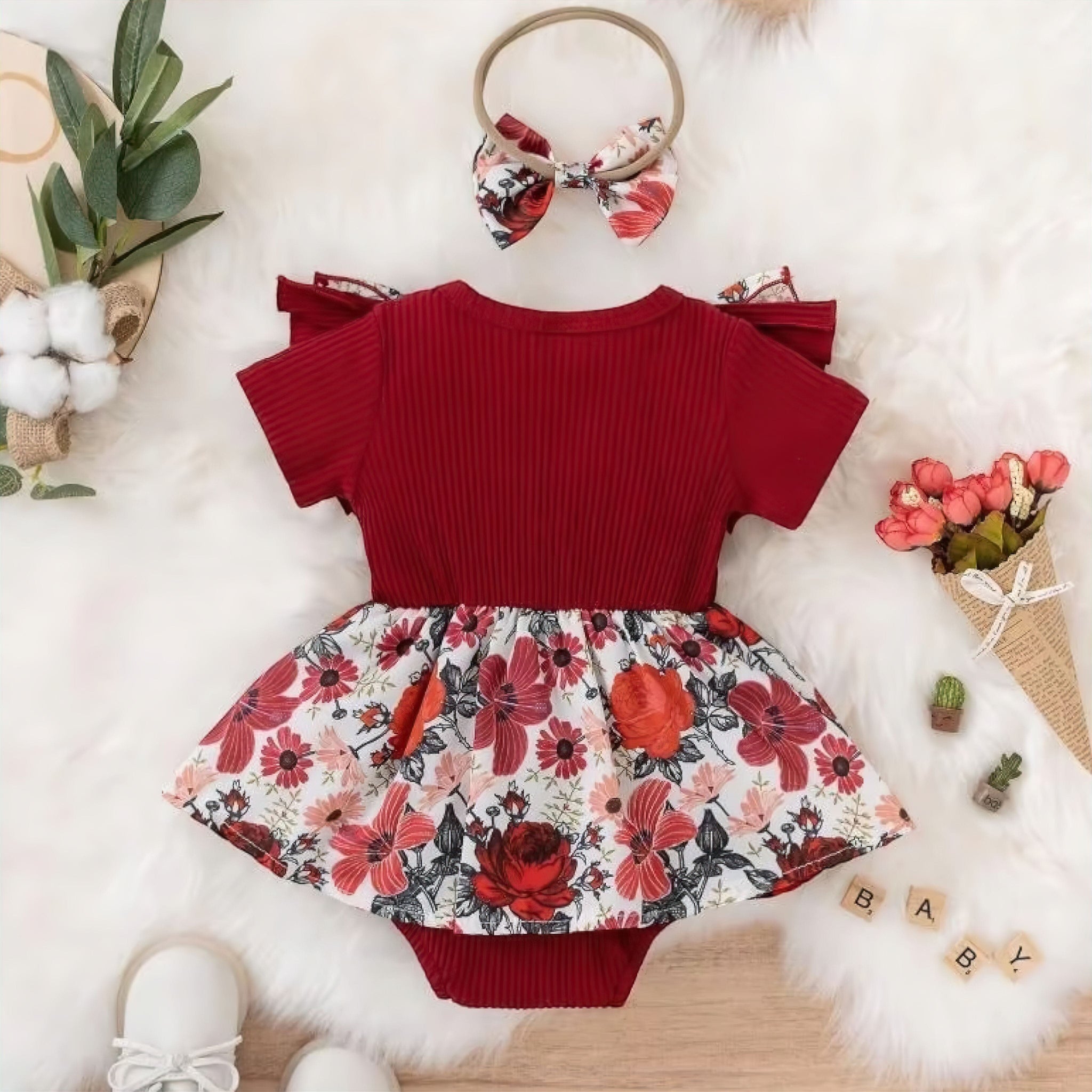 Floral Play Dress Baby Boujee 