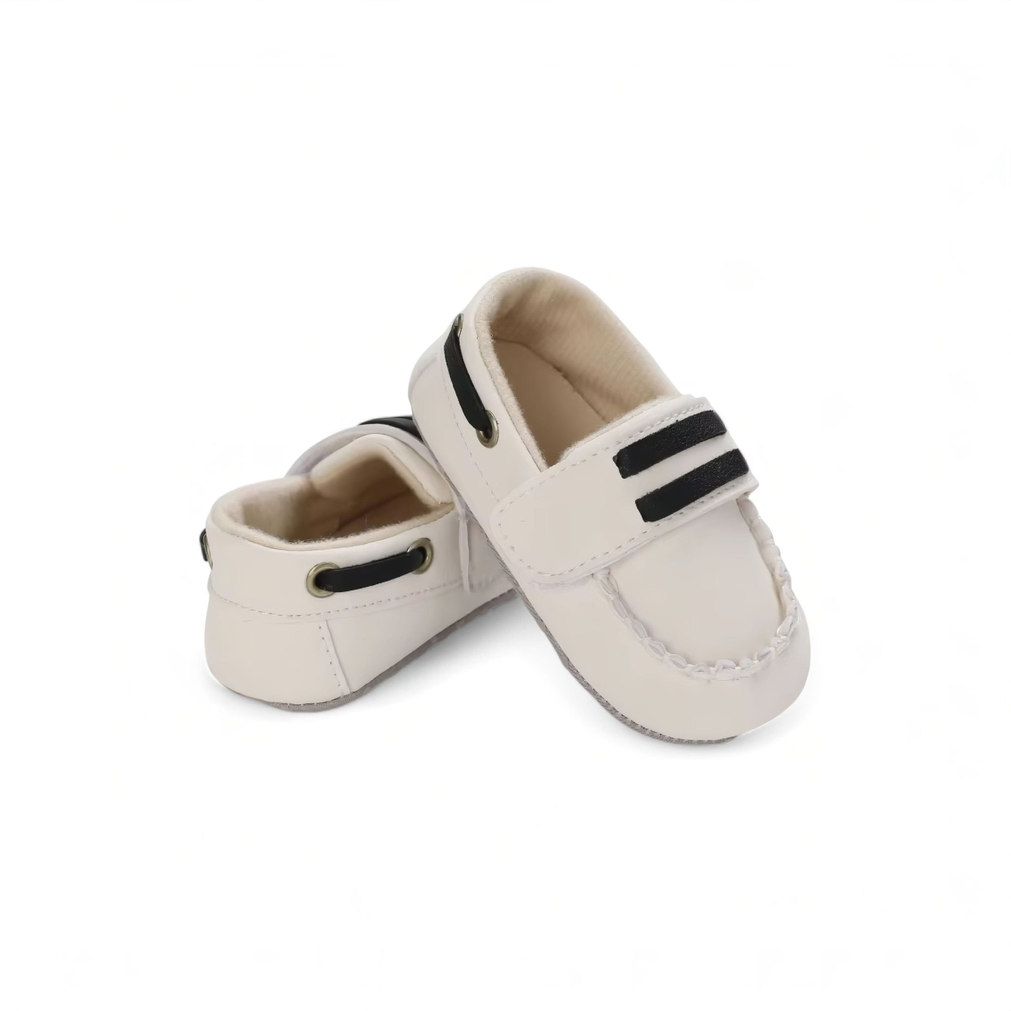 Snug Baby Loafers Baby Boujee White 4.33" (11cm) 