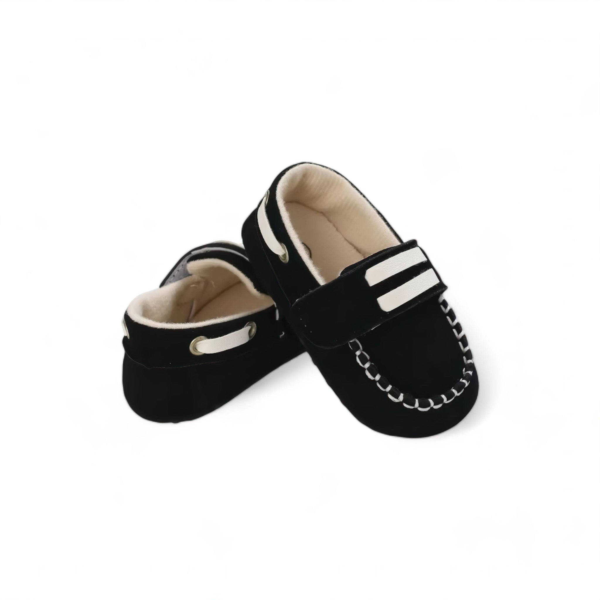 Snug Baby Loafers Baby Boujee Black 4.33" (11cm) 