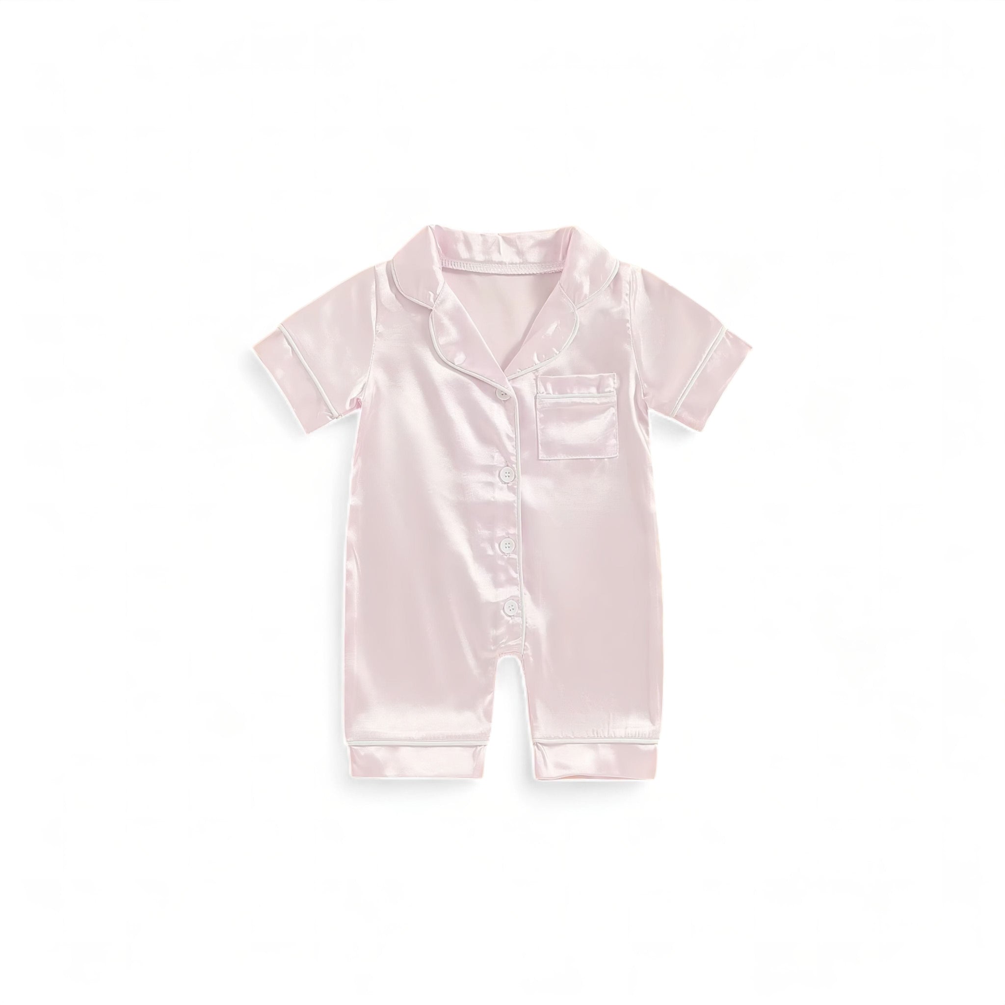 Silk Baby PJ's Baby Boujee Pink 0-3M 