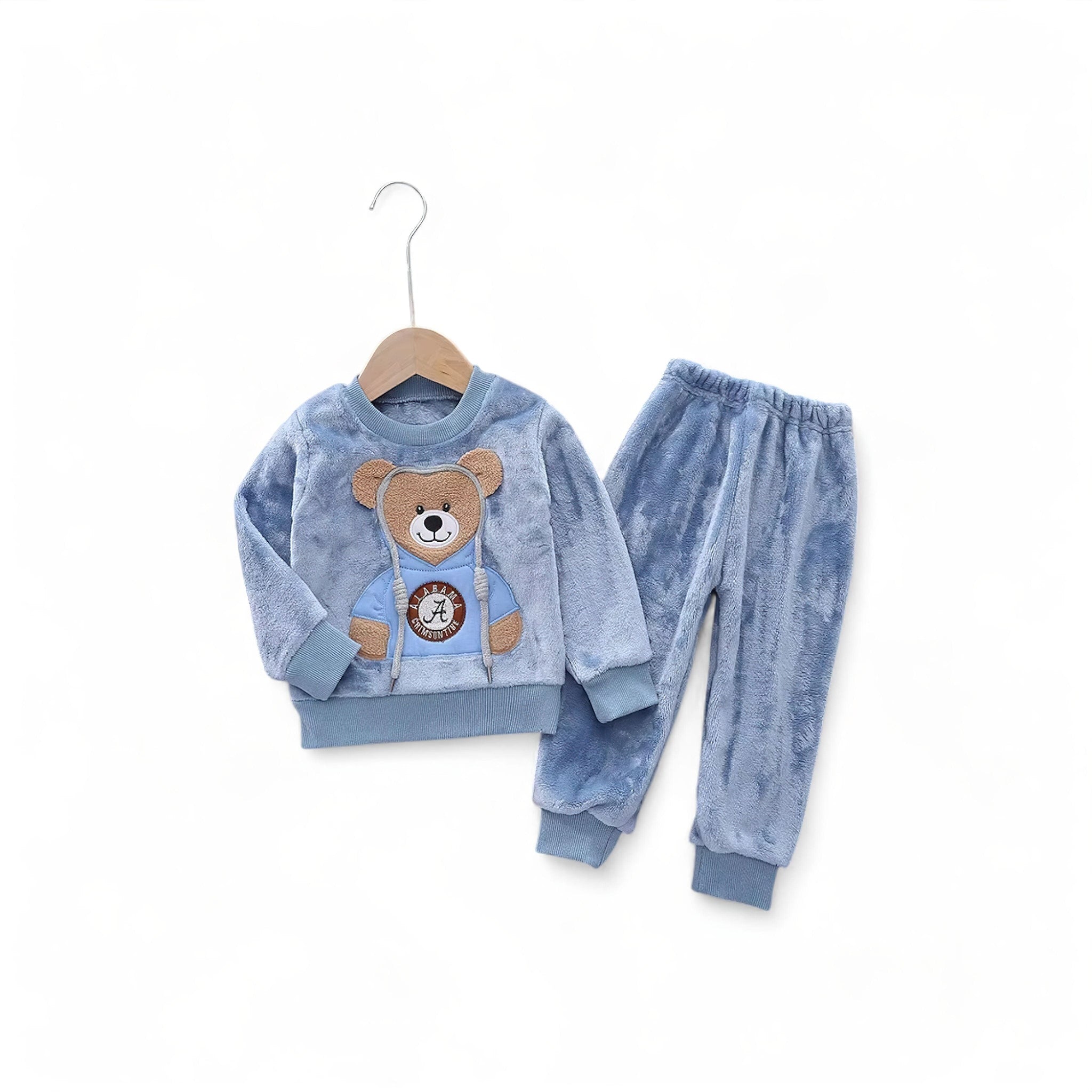 Comfy Fur Set Baby Boujee Sky Blue 6-9M 