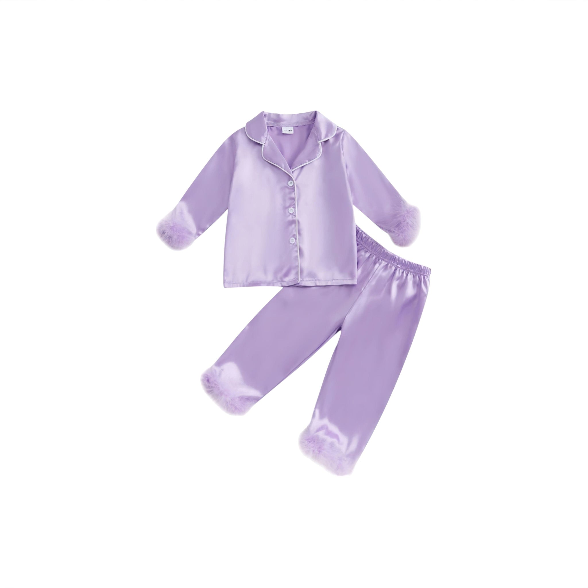 Sweet Satin Sleepwear Baby Boujee Purple 12-18M 