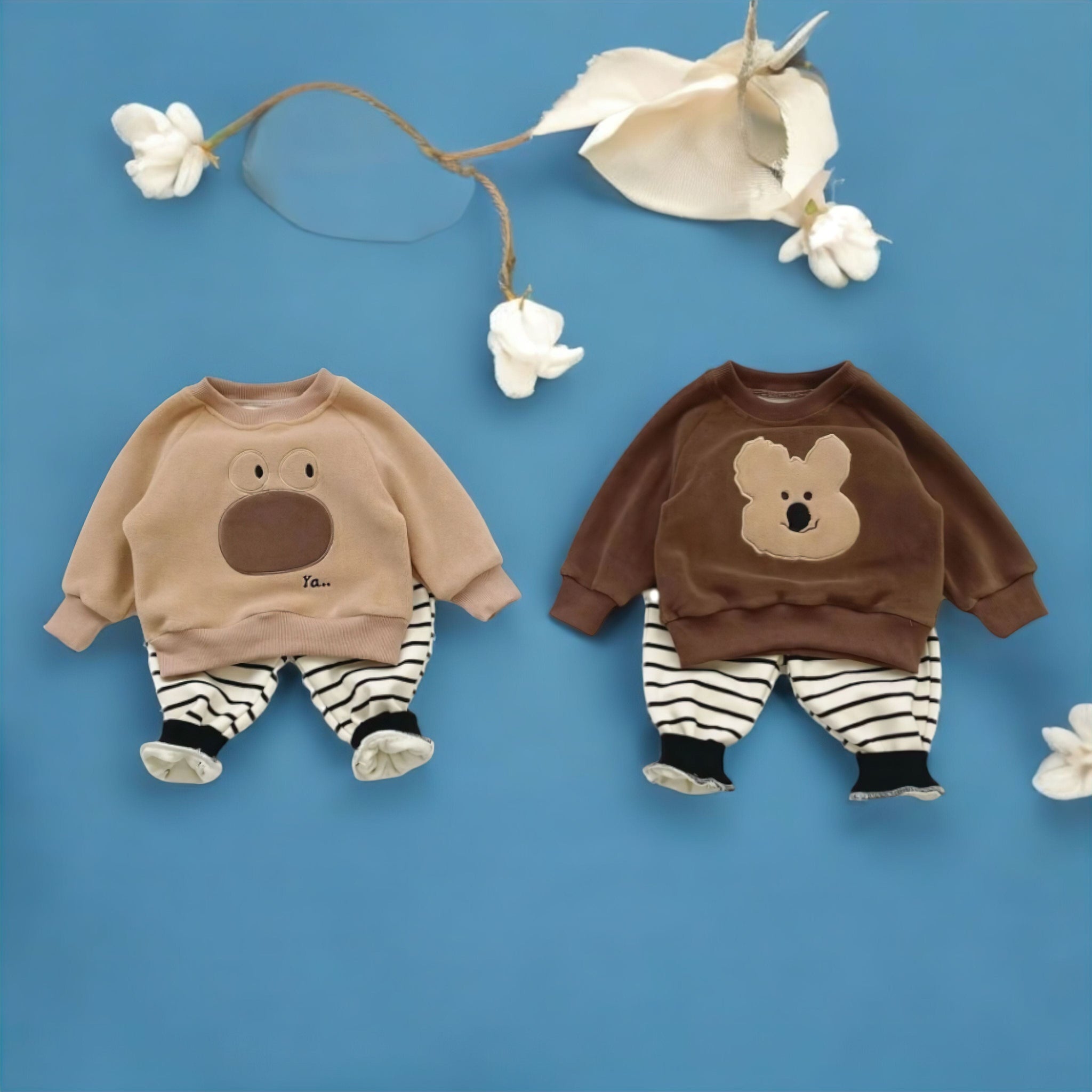 Winter Cartoon Cozy Unisex Clothing Baby Boujee 