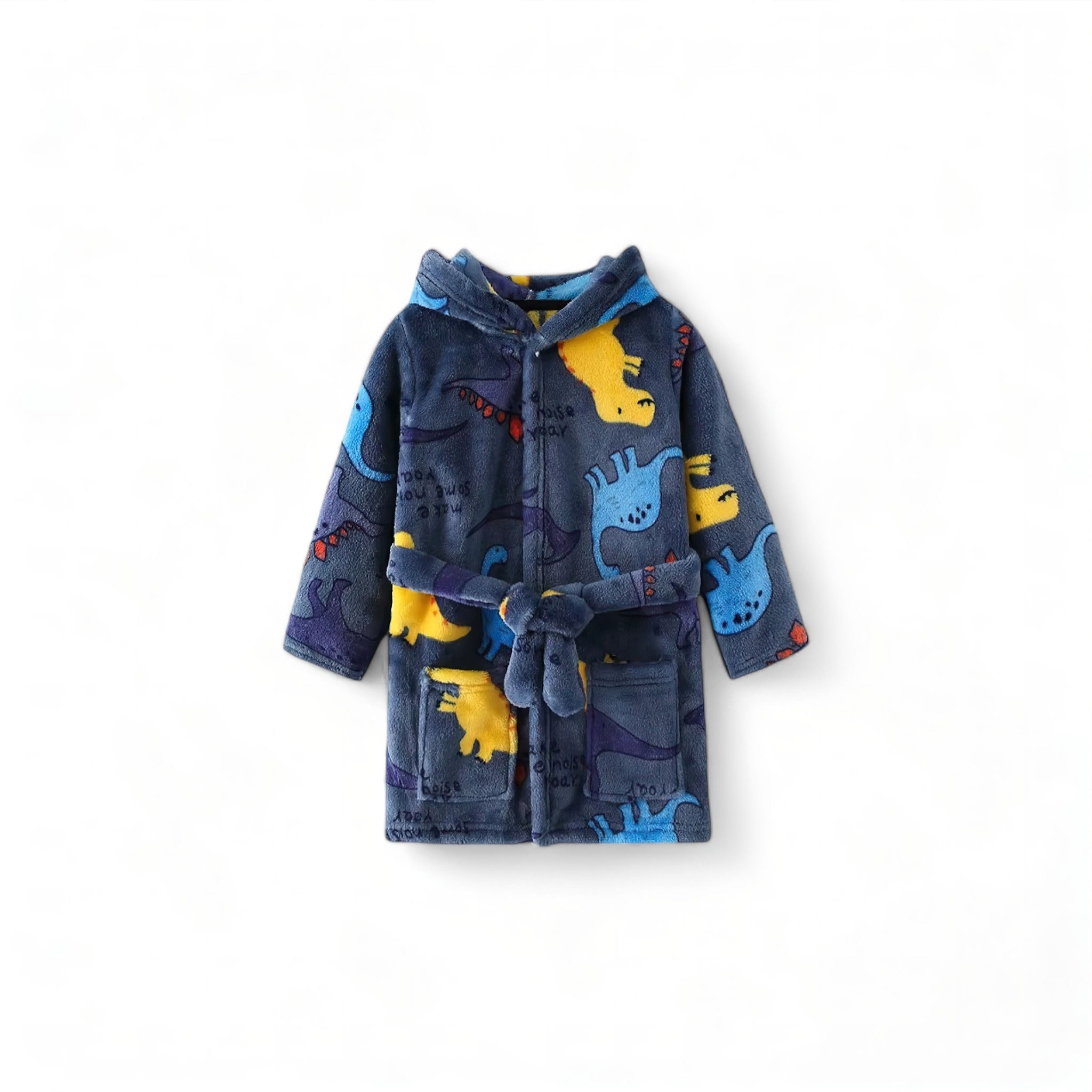 Fluffy Sleepwear Robe Baby Boujee Blue 18-24M 