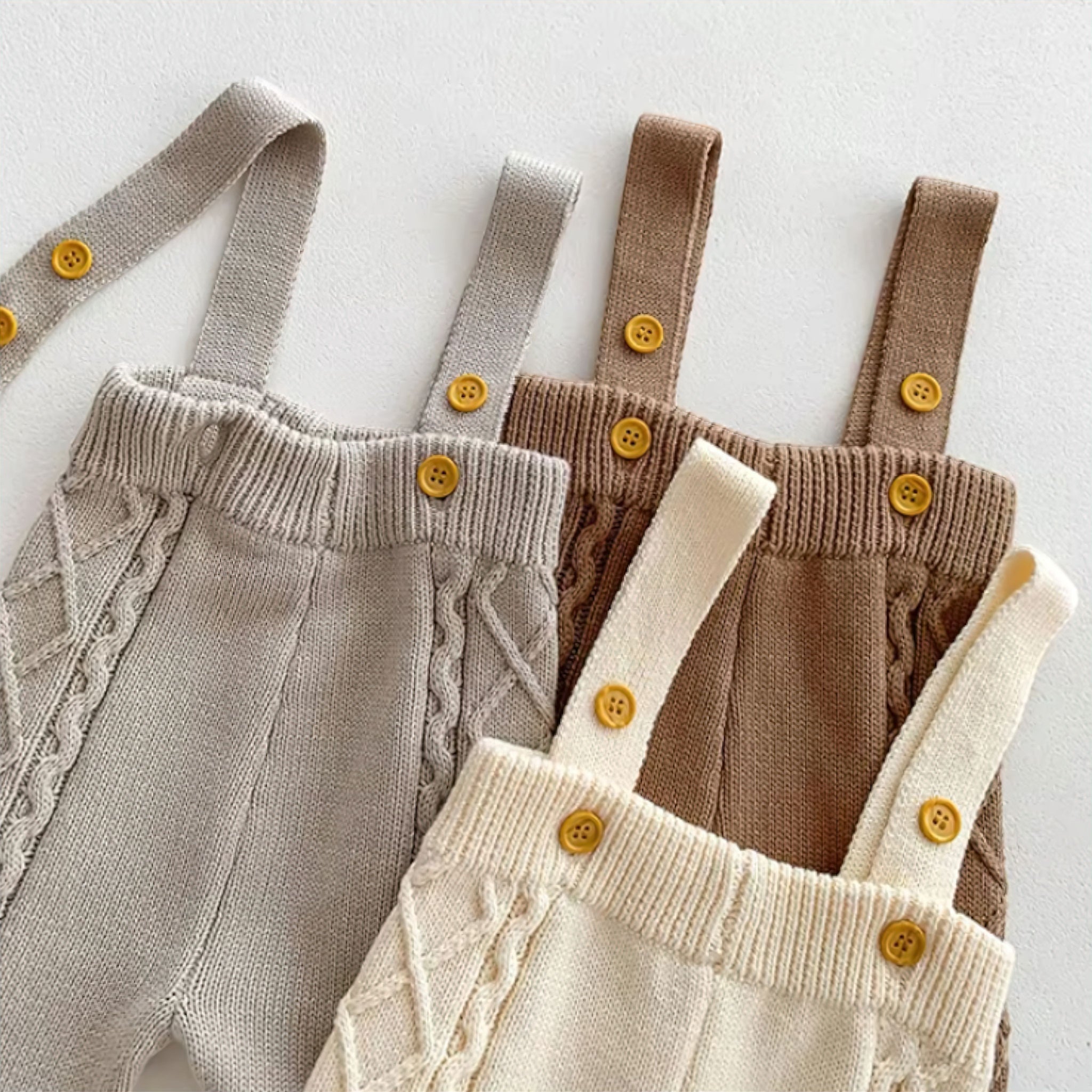 Lovely Knit Overalls