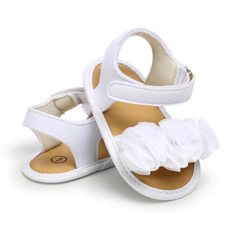 Summer Blossom Baby Sandals Shoes + Socks Baby Boujee 