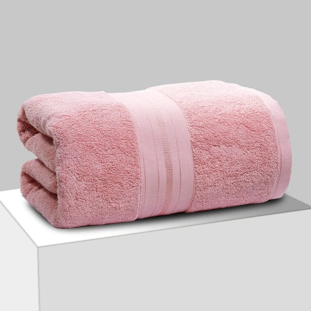 Egyptian Cotton Towels Bed + Bath USAdrop Pink Small - 29” x 13.4” (74 x 34cm) 