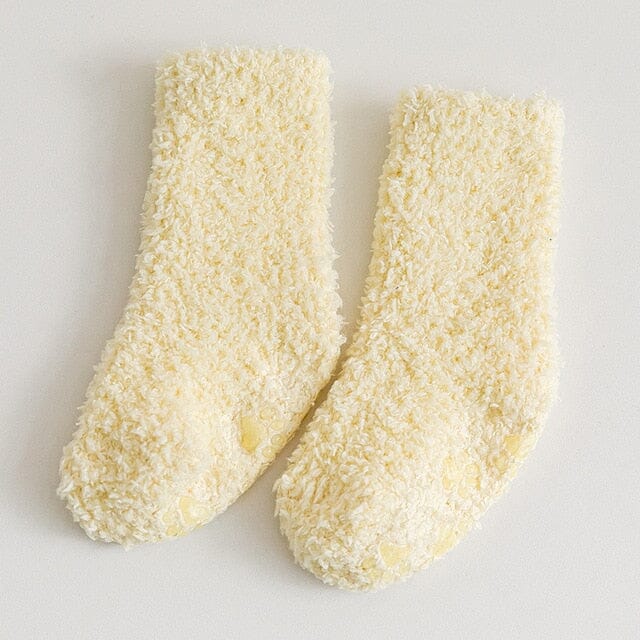 Lush Winter Socks Shoes + Socks USAdrop Yellow S 