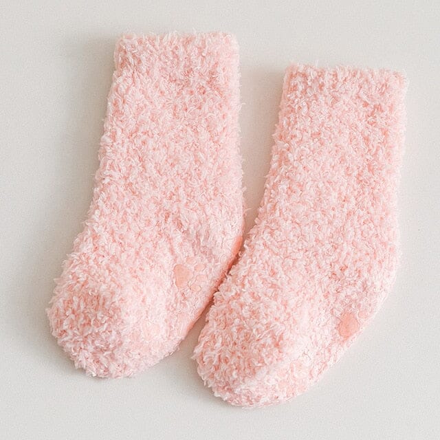 Lush Winter Socks Shoes + Socks USAdrop Pink S 