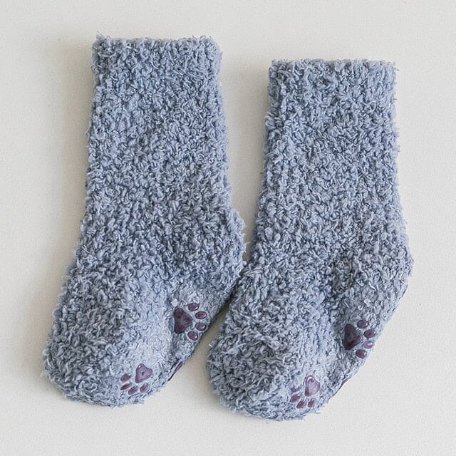 Lush Winter Socks Shoes + Socks USAdrop Blue S 